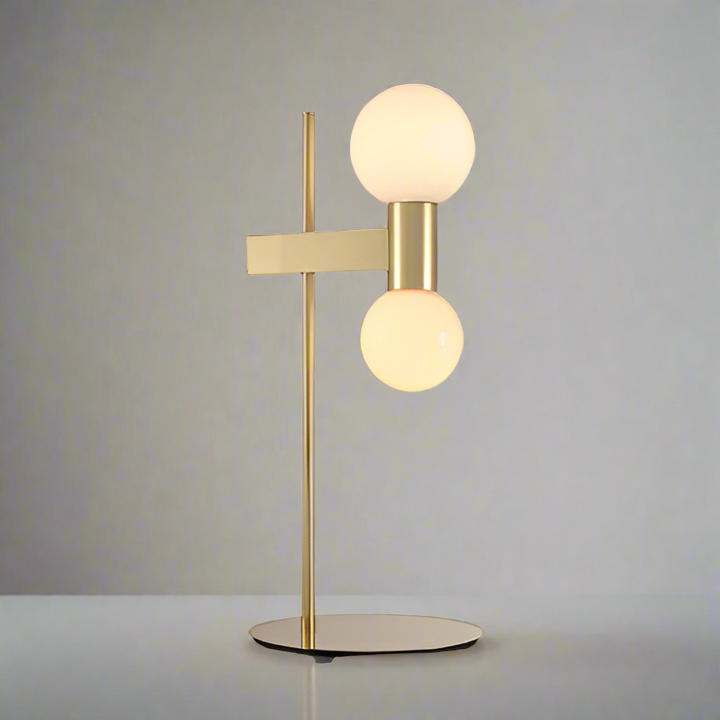 Gold Colour DuoS Table Lamp