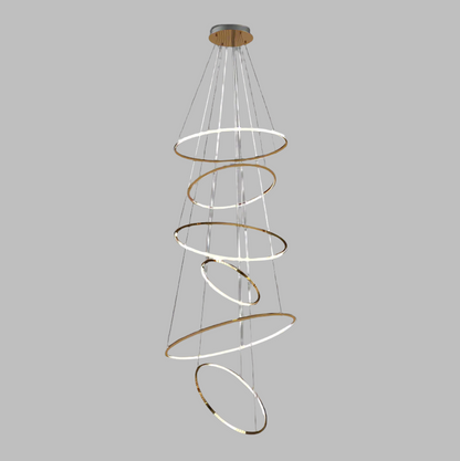 Celestial Rings Chandelier