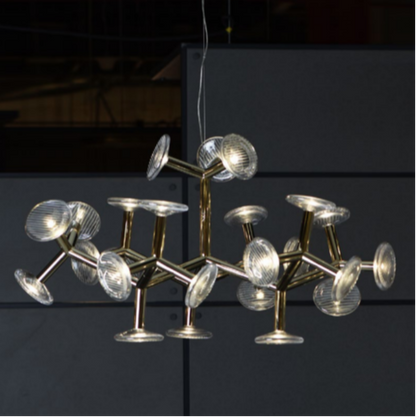 Auric Radiance Chandelier