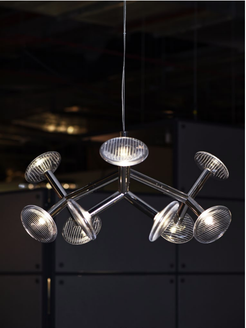 Auric Radiance Chandelier